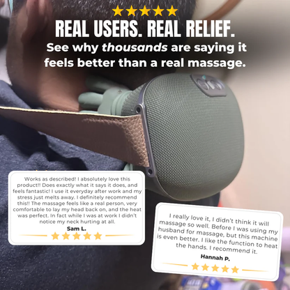 RelaxaFlex™ - Electric Neck And Shoulder Muscle Massager